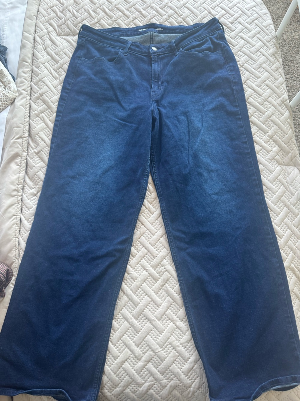 Old Navy High Waisted Wow Wide-Leg Jeans - Size 16R